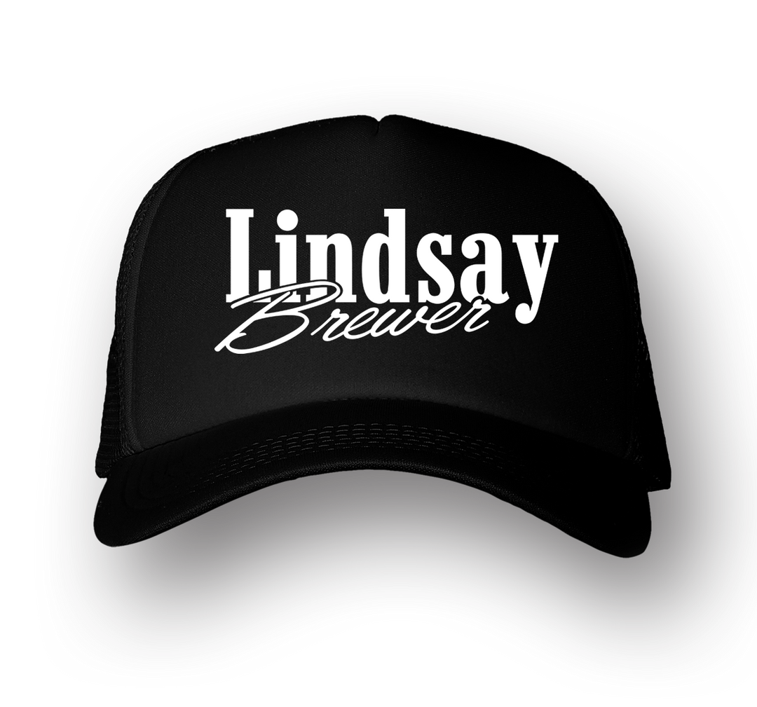 BREWER FOAM TRUCKER HAT - BLACK